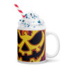pumpkin - White glossy mug